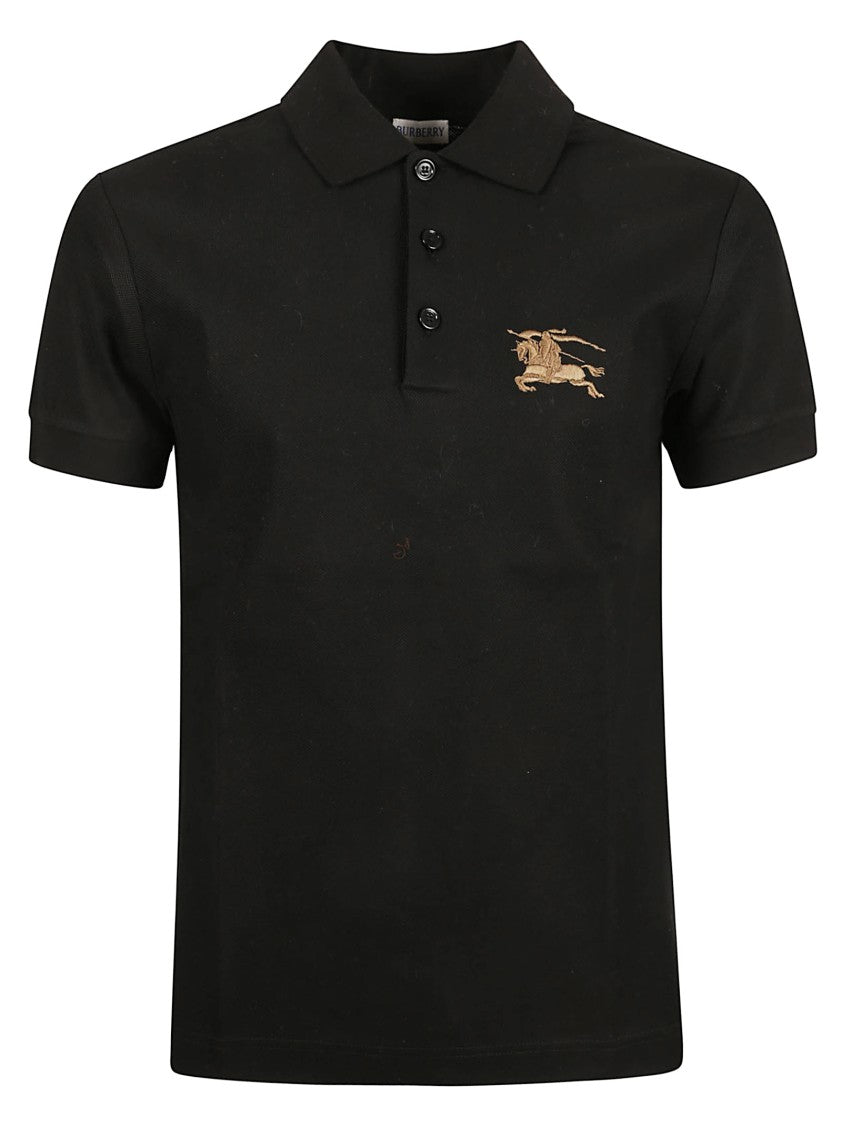 Burberry Piqué Cotton Slim Fit Polo Shirt