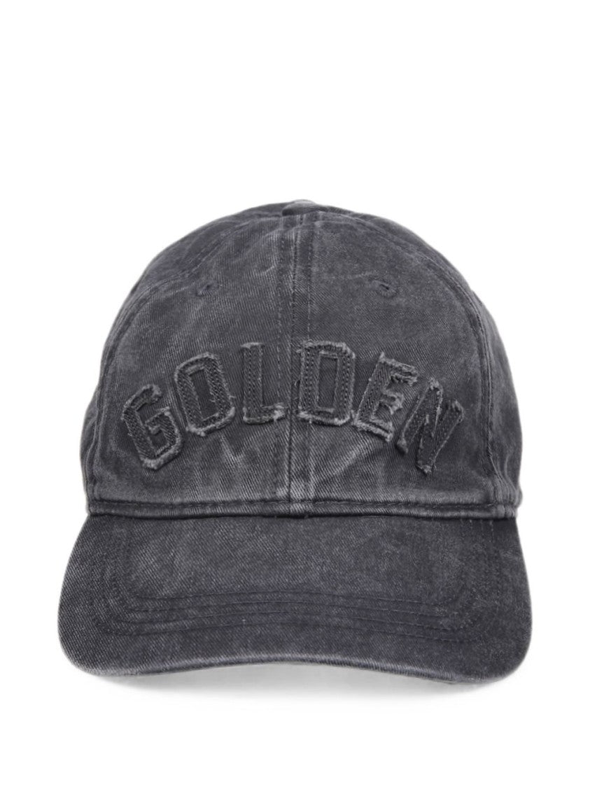 Golden Goose Vintage-Inspired Six-Panel Hat With Embroidered Detailing