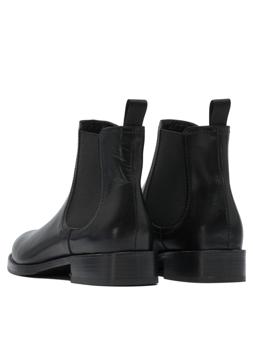 Maretto Black Ankle Boots