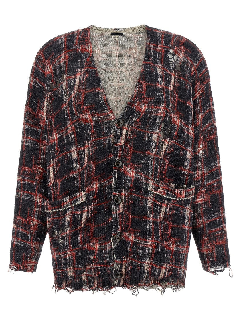 R13 Torn Cardigan