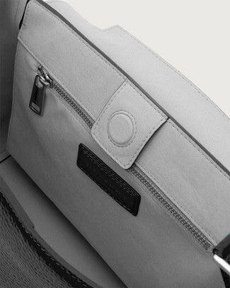 Orciani Polvere Hammered Leather Handbag