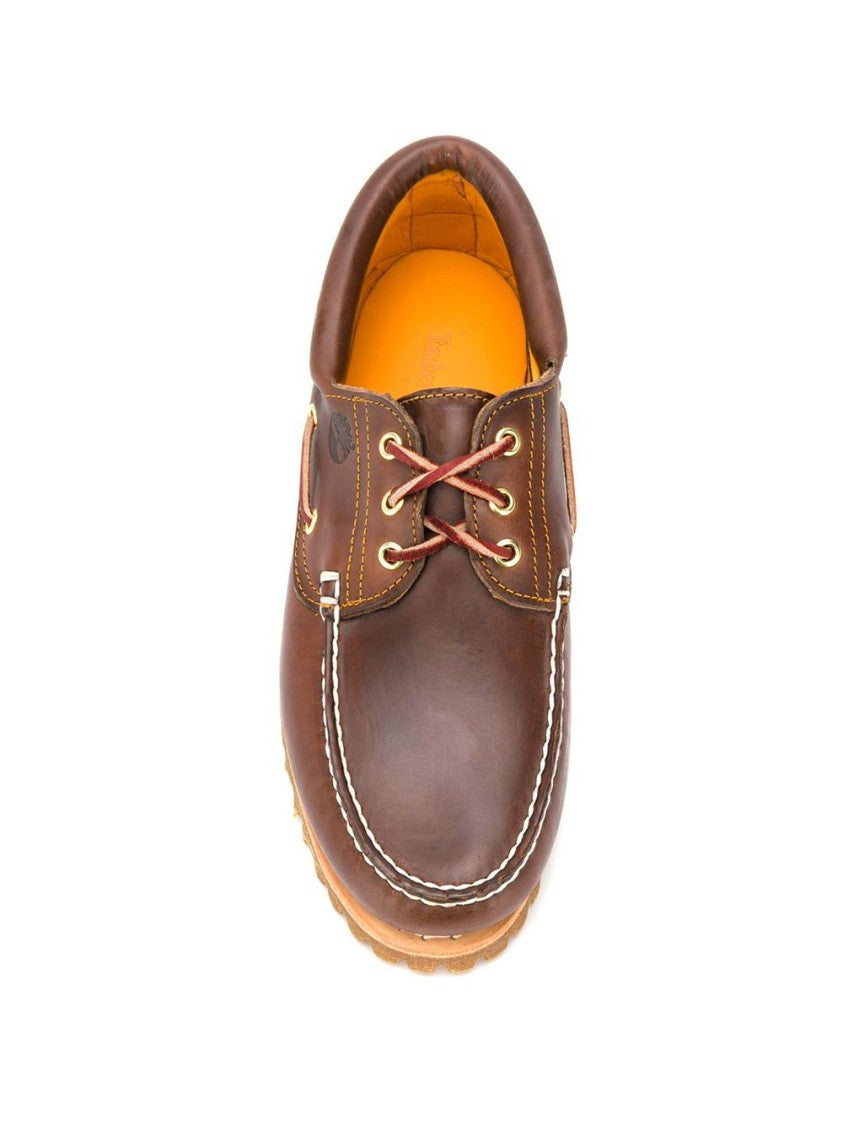 Timberland Brown Leather Boat Shoes