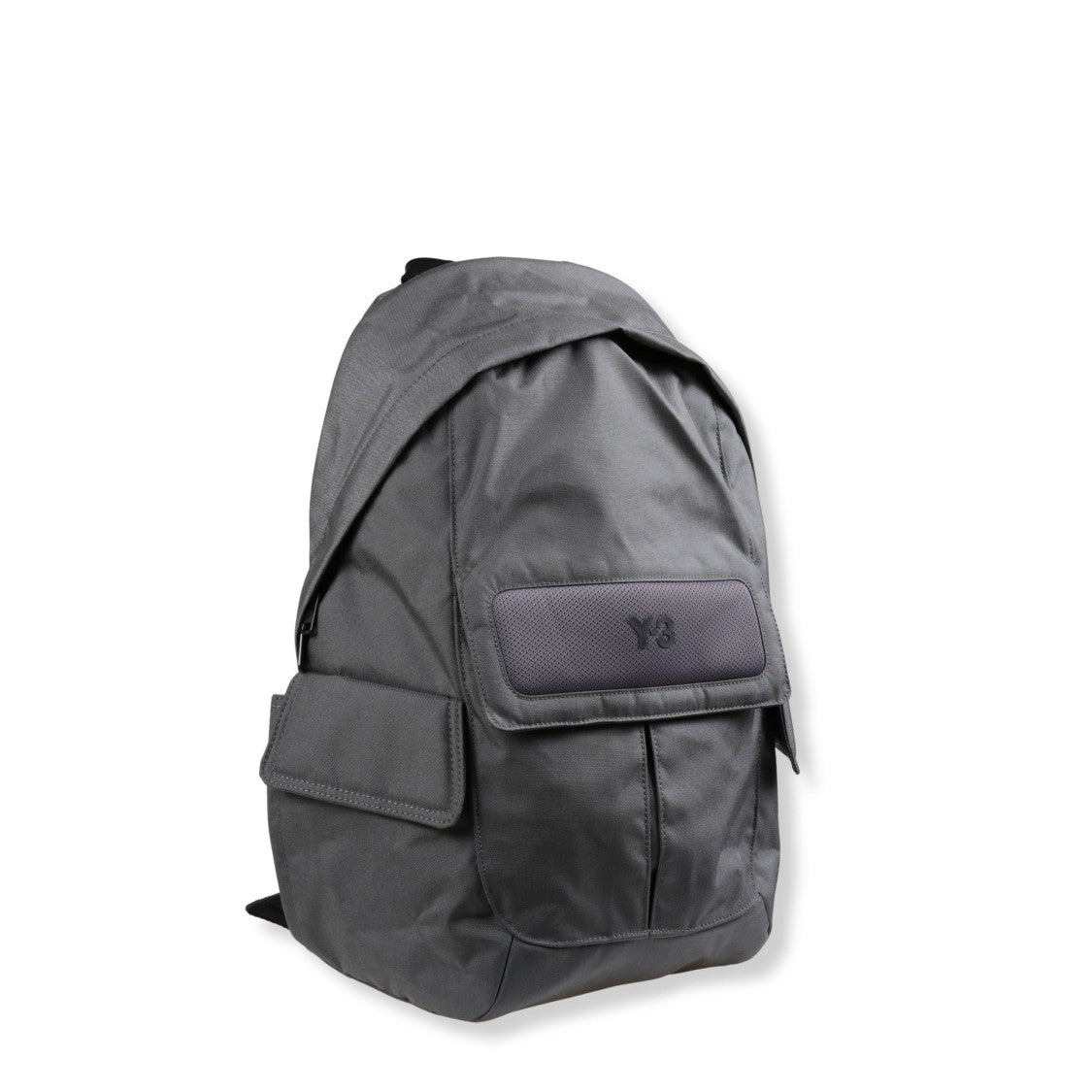 Y-3 Structured Black Backpack With Adjustable Straps