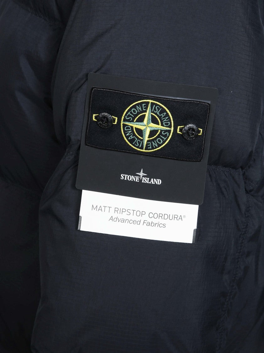 Stone Island Giacca Quilted Matte Hooded Jacket