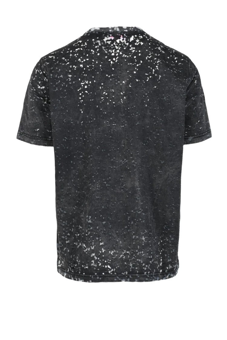 Diesel Grey Speckled Crewneck T-Shirt