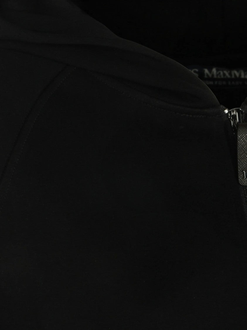 Max Mara Smmmarea Cropped Boxy Zip Hoodie