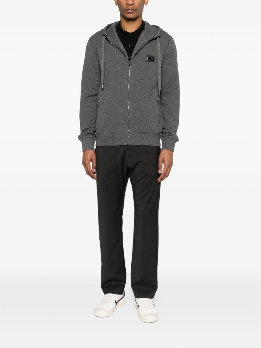Dolce & Gabbana Full-Zip Hooded Sweatshirt