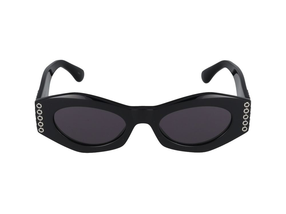 Azzedine Alaïa Sunglasses Azzedine Alaia Aa0057s 001 Black Black Grey 51/21/145