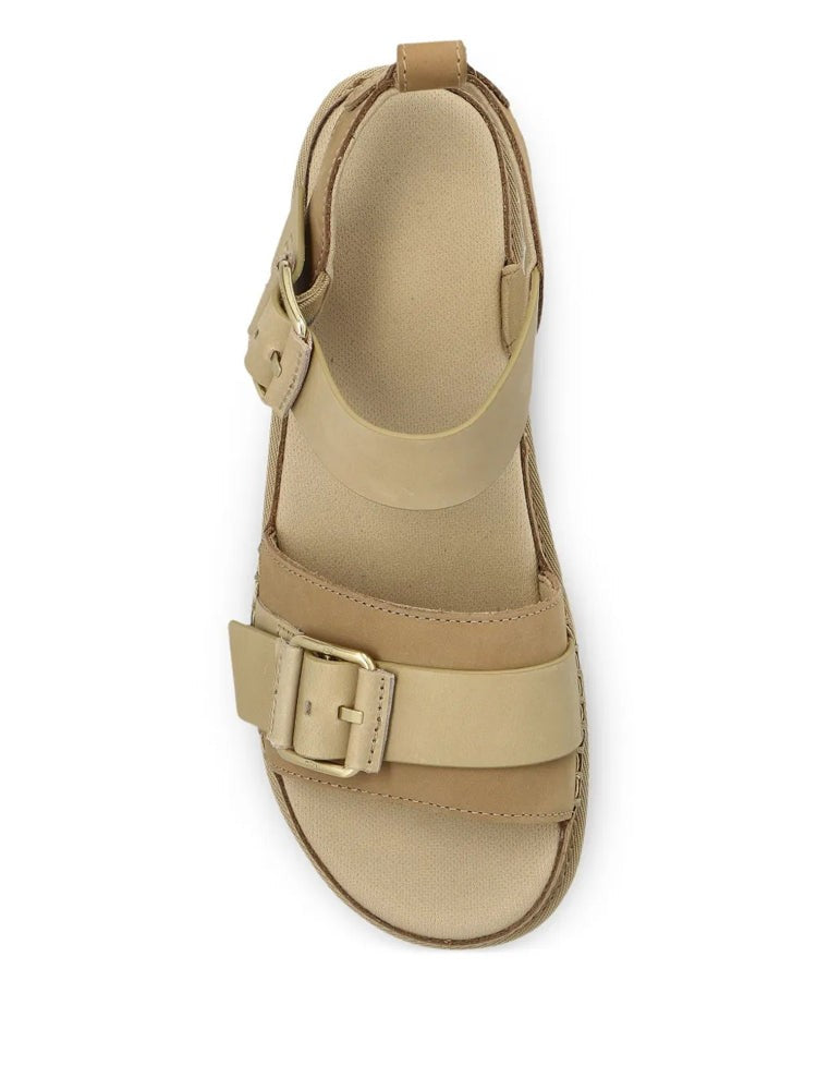 Ugg Beige Goldenstar Villa Leather Sandals