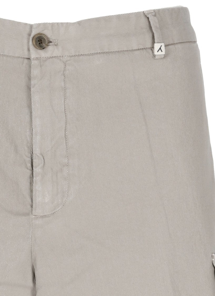 Myths Grey Apollo Drawstring Cotton Shorts