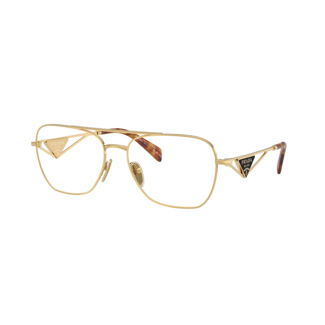 Prada 0Pr B50v Rectangular Clear Lens Sunglasses