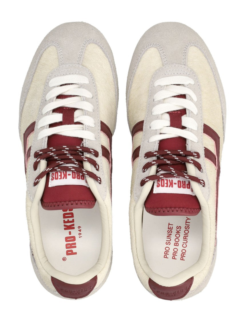 Pro-Keds Racer 77 Low-Profile Suede Overlay Sneakers