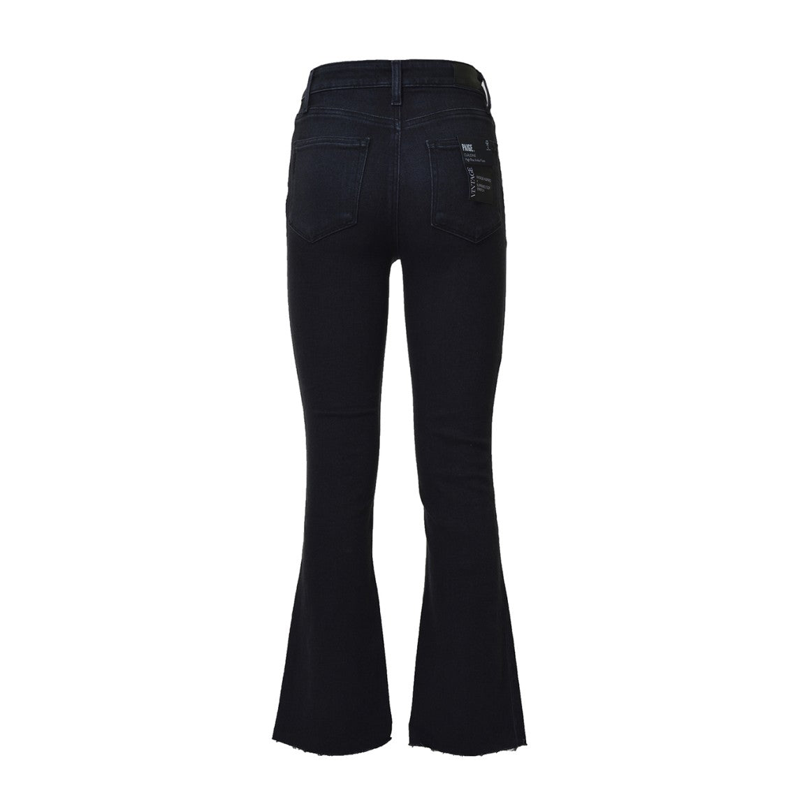 Paige Black Denim Crop Jeans