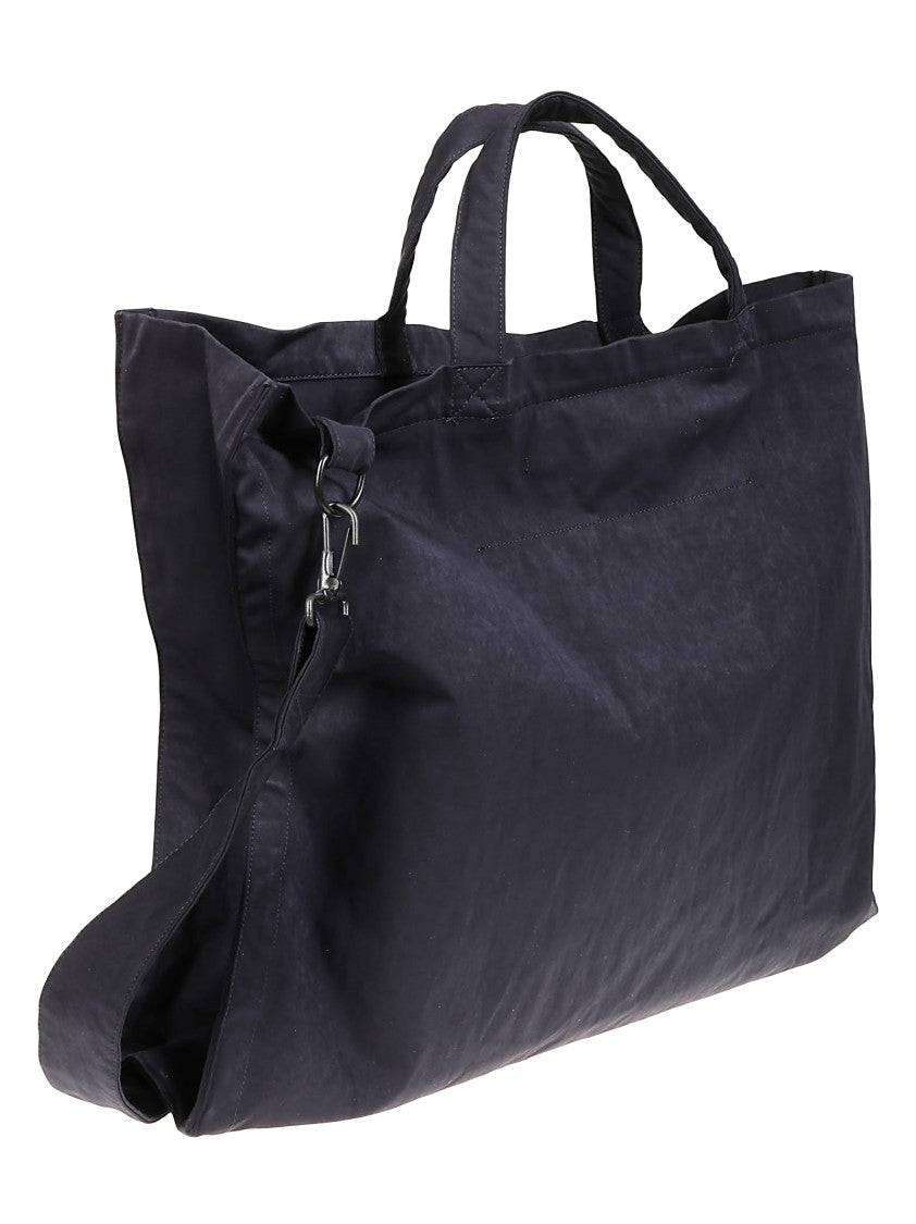 Ten C Spacious Tote Bag With Tone-On-Tone Logo