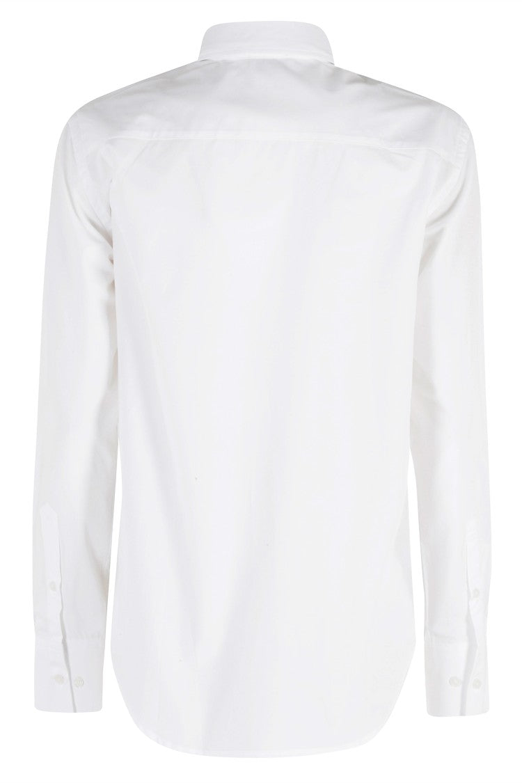 Filippa K White Classic Poplin Button-Down Cotton Shirt