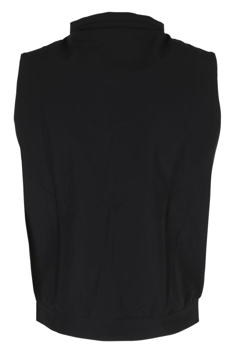 Rrd Black Gilet With High Collar