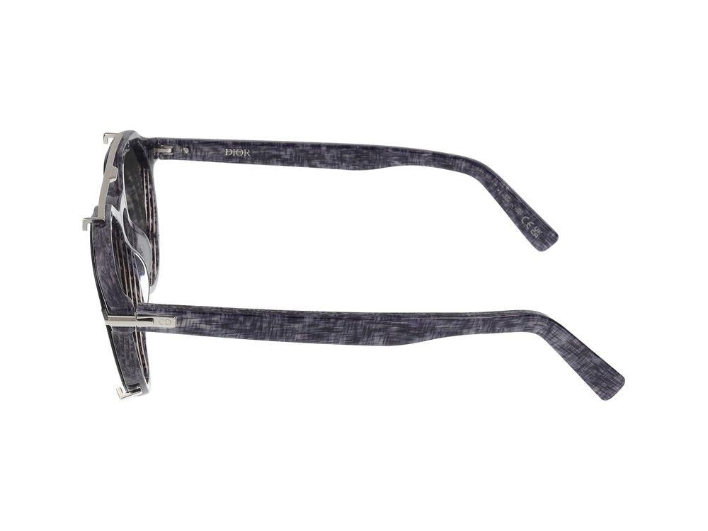 Dior Black Ri Angular Sunglasses
