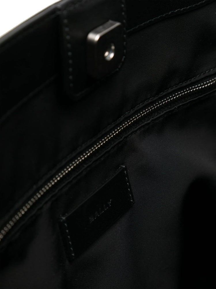 Bally Multicolour Cow Leather Tote Bag With Embossed Logo