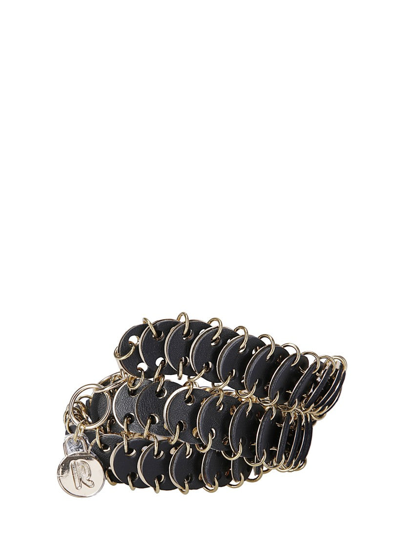 Paco Rabanne Belt With Hook Closure – Black