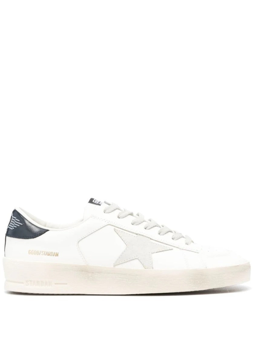 Golden Goose White Leather Sneakers