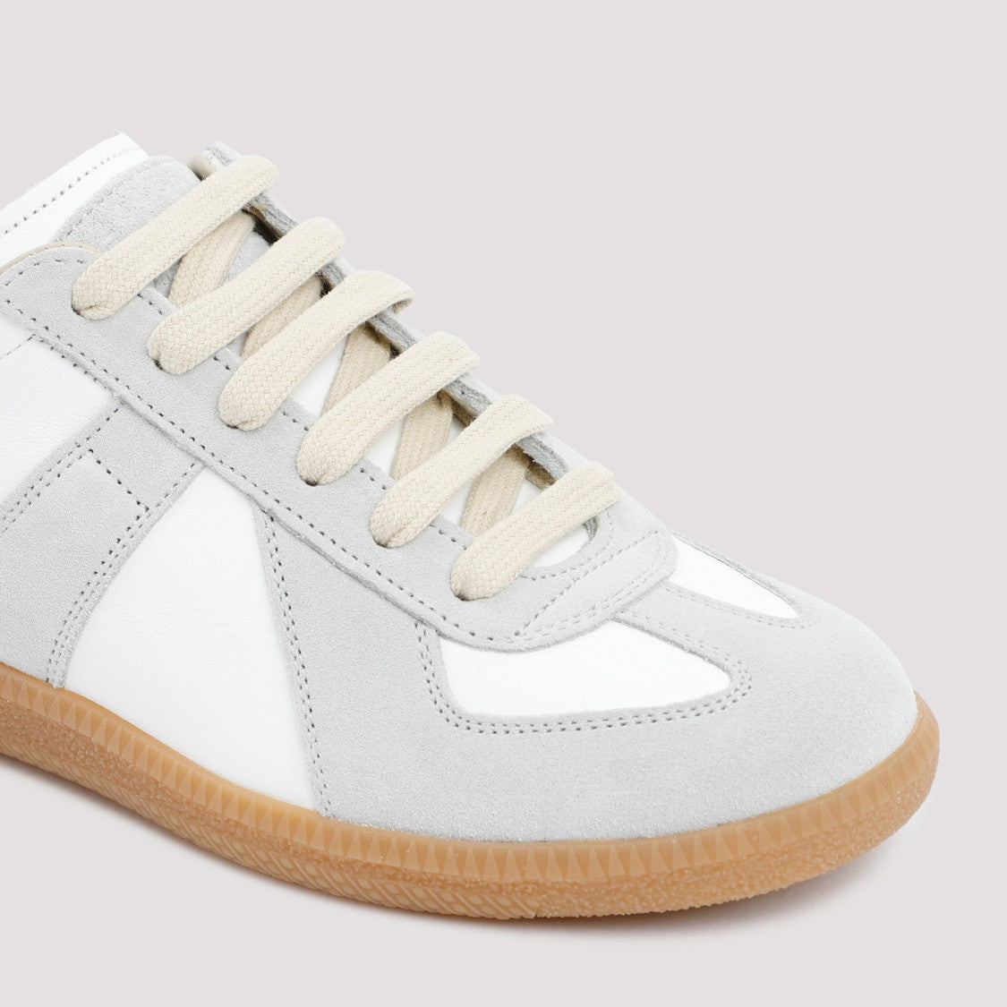 Maison Margiela Leather Suede Sneakers