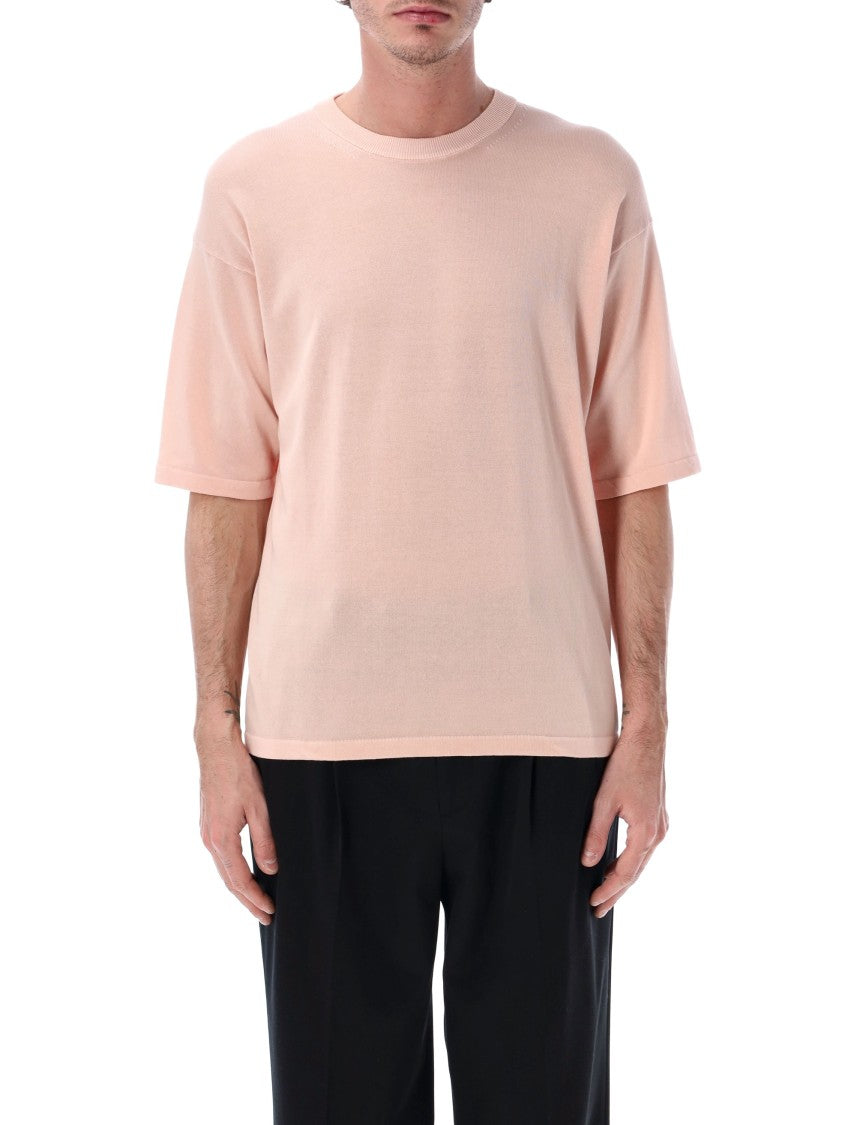 Roberto Collina Cotton Crepe Crewneck T-Shirt