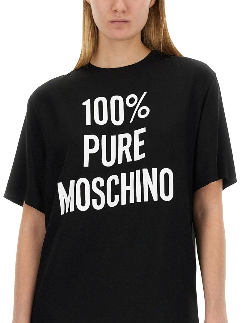 Moschino Dress With Logo