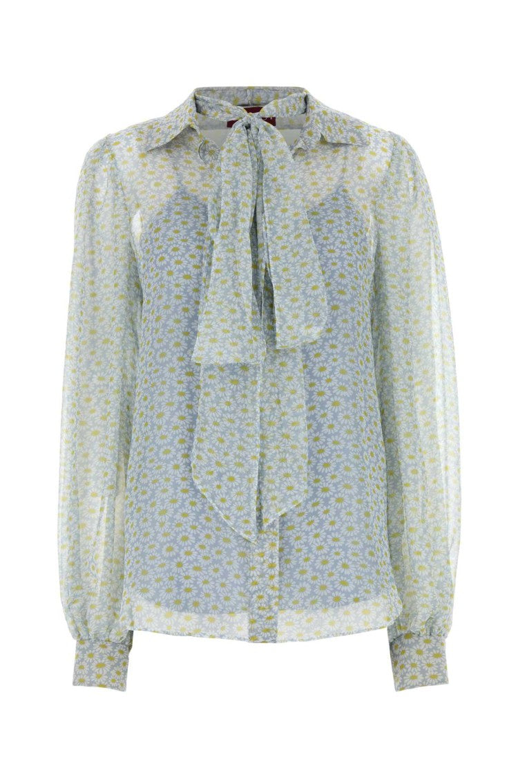 Gucci Printed Chiffon Shirt