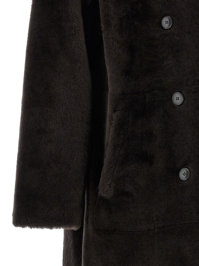 Yves Salomon Shearling Coat