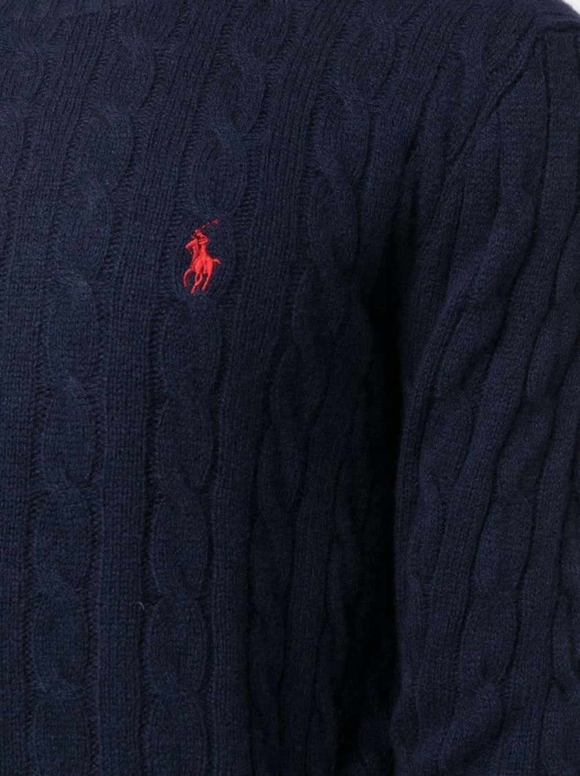 Polo Ralph Lauren Classic Cable Knit Long Sleeve Pullover