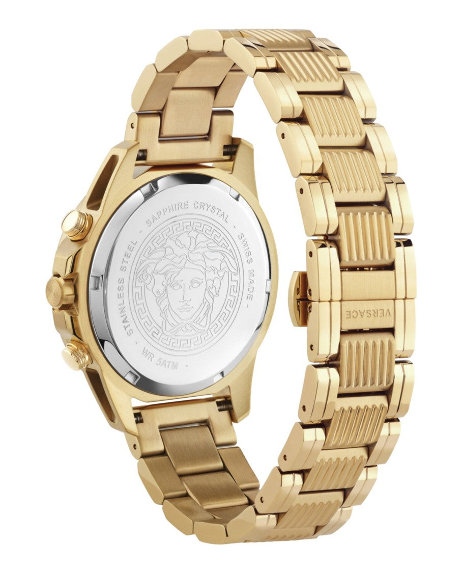 Versace Greca Action Chrono Bracelet Watch