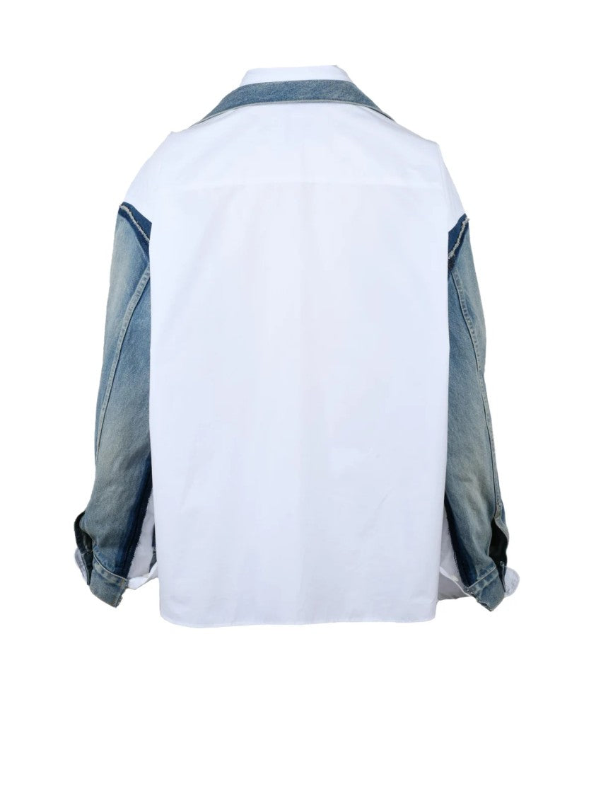 Junya Watanabe X Levi's Light Blue Patchwork Cotton Denim Jacket