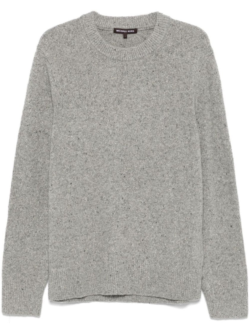 Michael Kors Heather Grey Wool Sweater