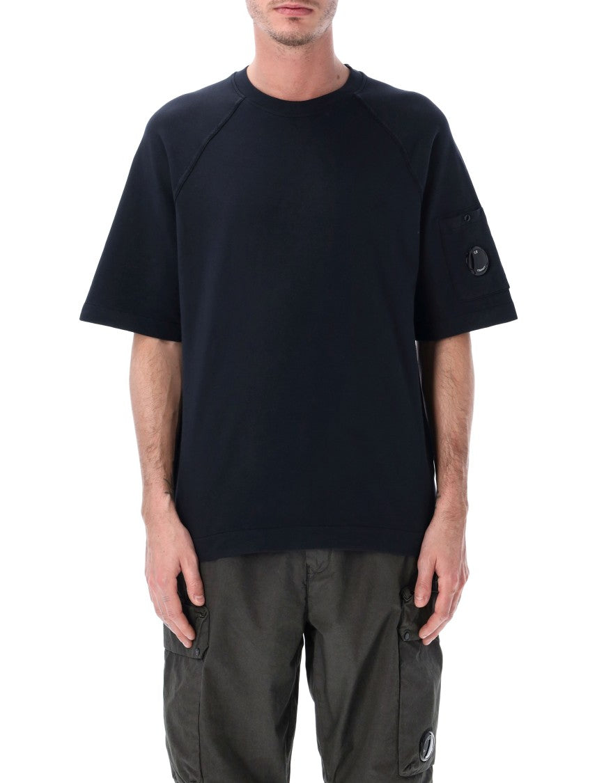 C.P. Company Light Fleece Short Sleeve Sweat T-Shirt