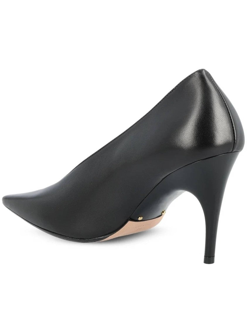 Balenciaga Black Duchesse Pointed-Toe Pump
