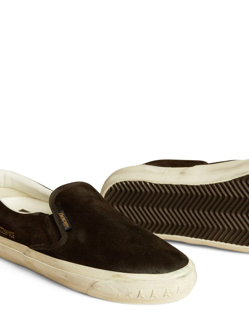 Golden Goose Black Suede Sneakers