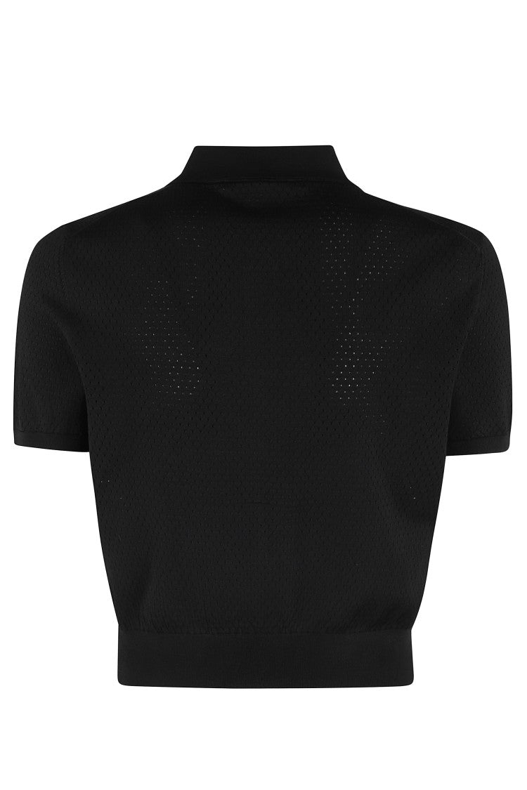 T By Alexander Wang Short Sleeve Polo Tee