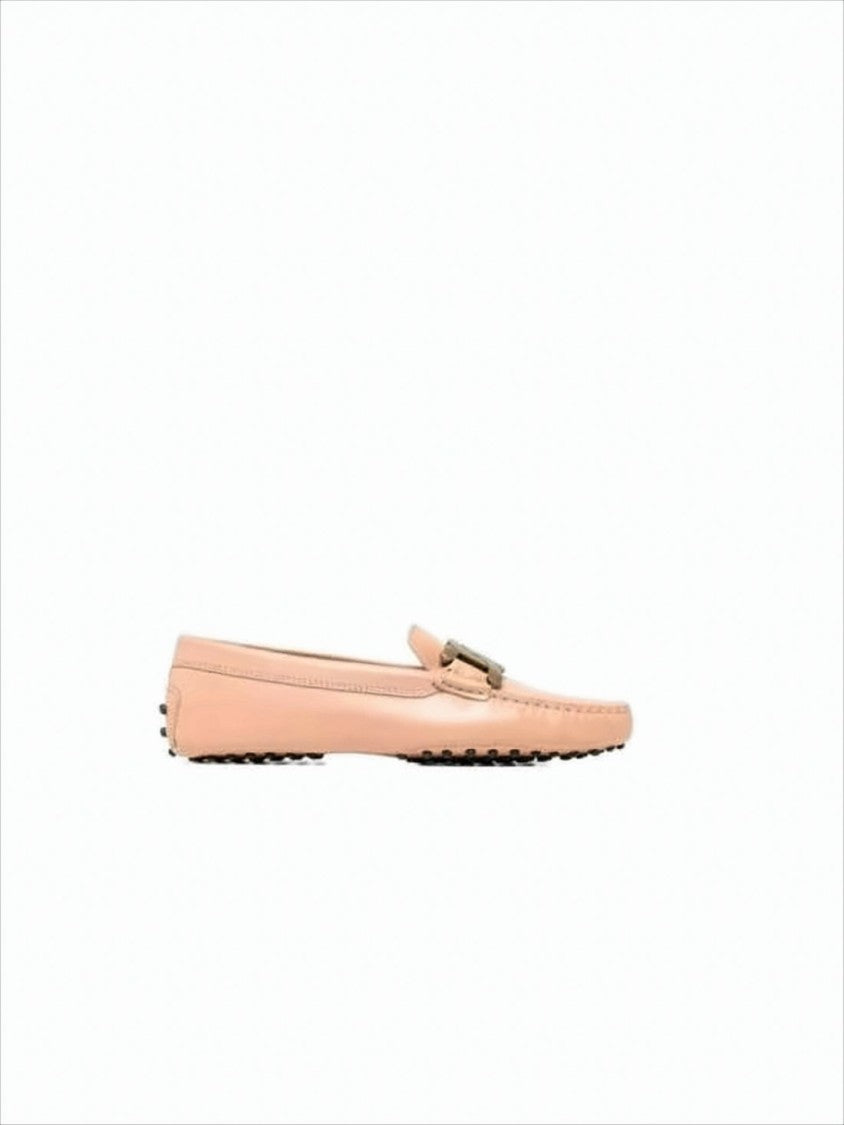 Tod's Metallic Chain Detail Calf Leather Loafer By Tod's