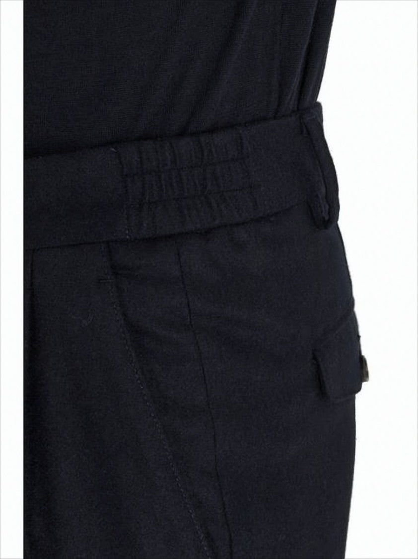 Eleventy Double-Breasted Wool-Cashmere Jersey Suit
