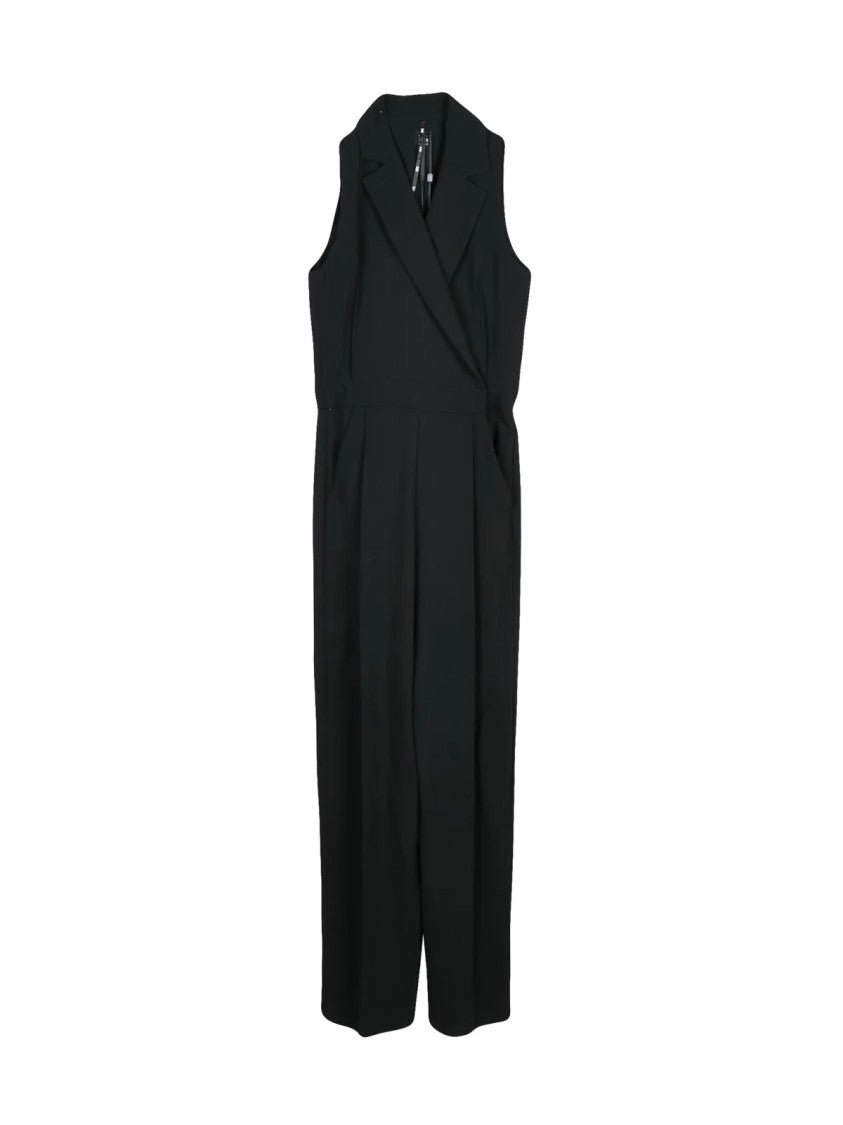 Marella Art.365 Black Polyester Lice Jumpsuit