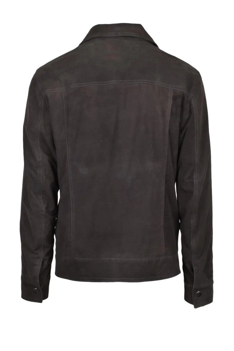 A.M.Couture Leather Jacket - Brown