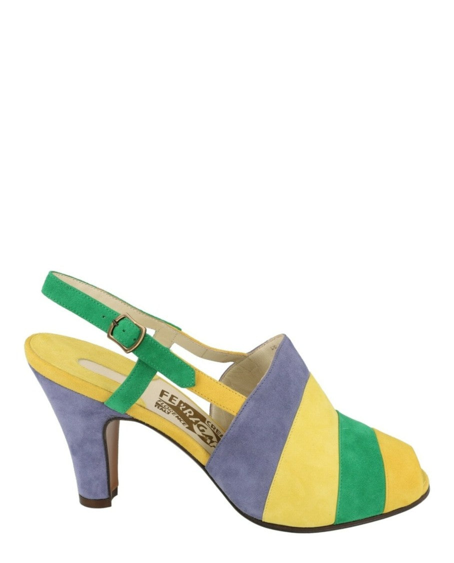 Ferragamo Stripes Archive Limited Edition 1930S Sandals