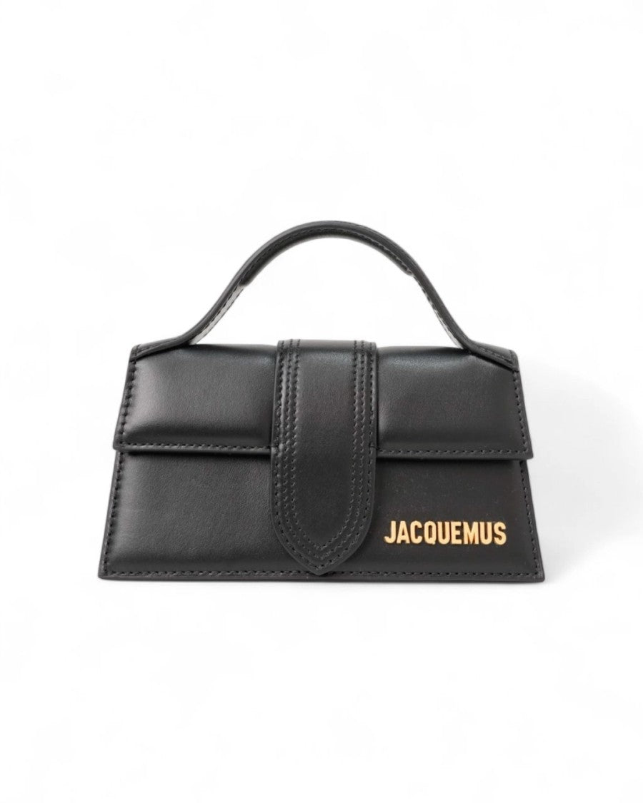 Jacquemus Black Le Bambino Mini Smooth Leather Handbag