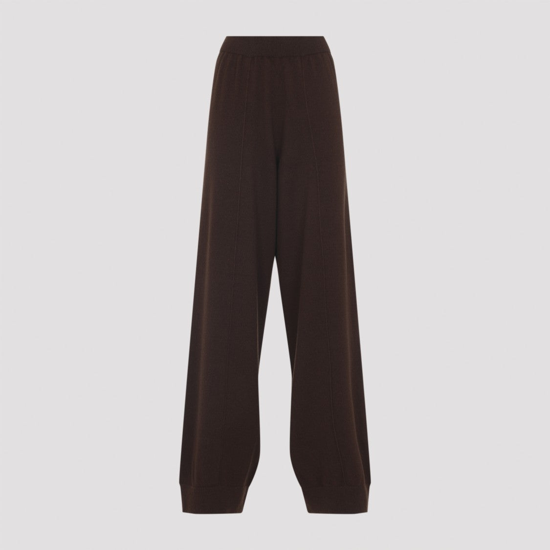 Fabiana Filippi Wide-Leg Pants With High Waistband And Ribbed Hem