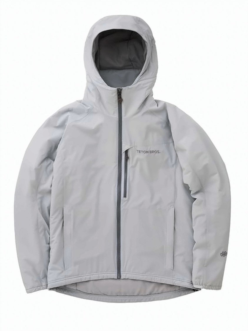 Teton Bros Lightweight Grey Jacket With Hood