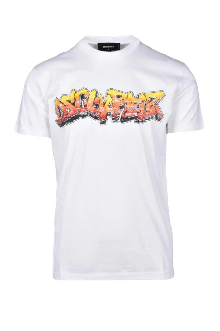 Dsquared2 Cotton T-Shirt - White