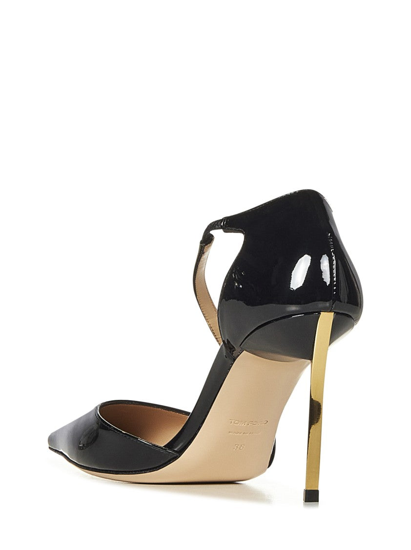 Tom Ford Black Leather Pumps