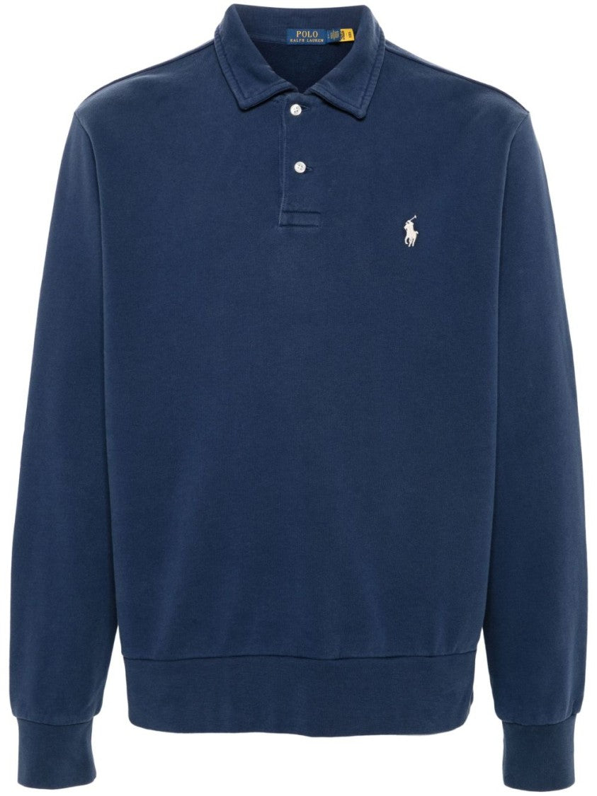 Polo Ralph Lauren Long-Sleeved Cotton Polo Shirt