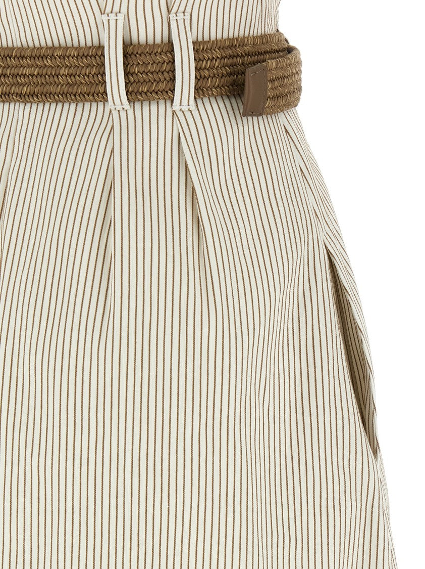 Brunello Cucinelli Precoius Shoulder Detail Dress