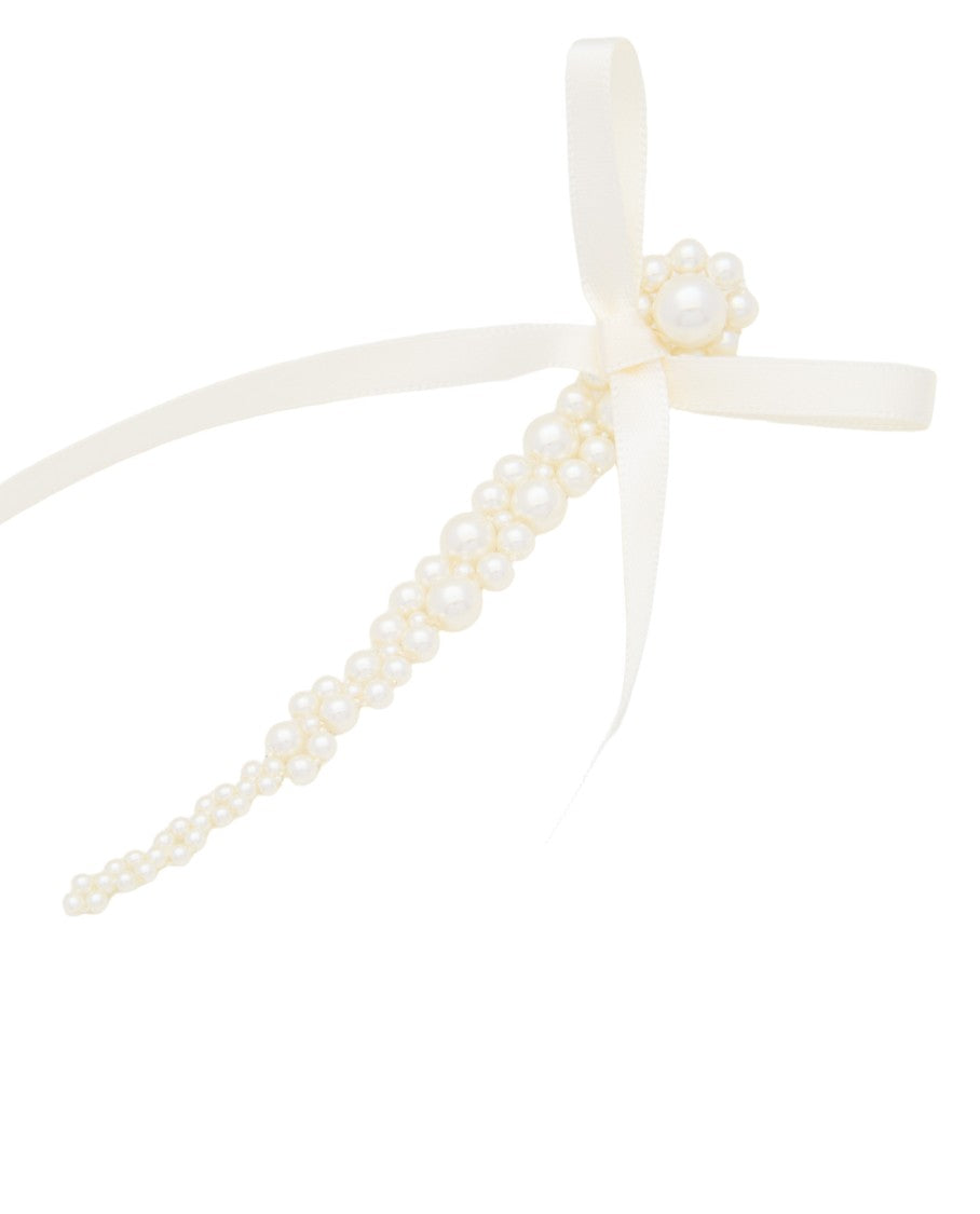 Simone Rocha Bow Ribbon Drip Earrings